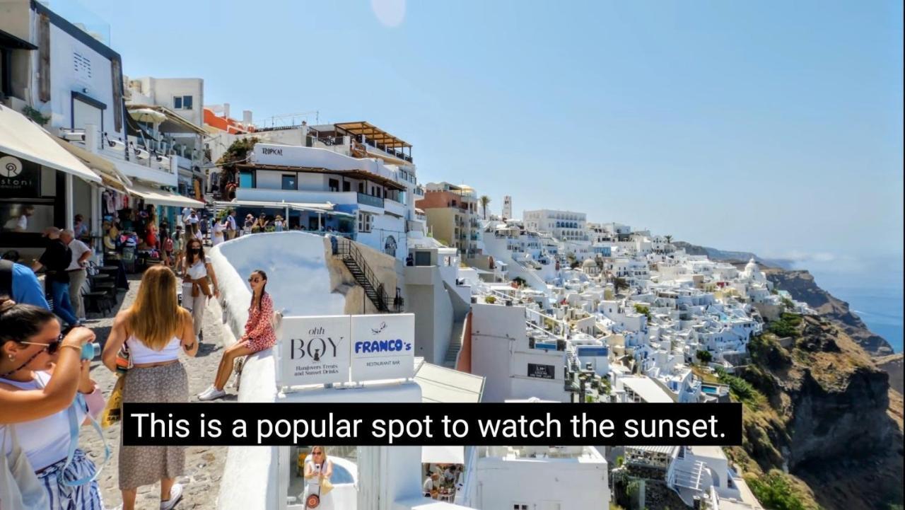 Santorini Pleasure Studios ฟิรา ภายนอก รูปภาพ