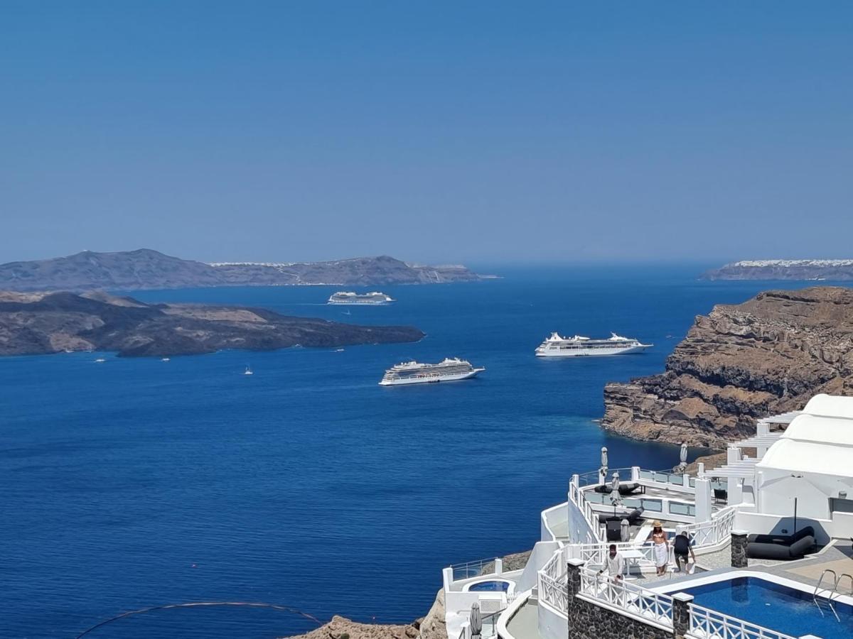 Santorini Pleasure Studios ฟิรา ภายนอก รูปภาพ